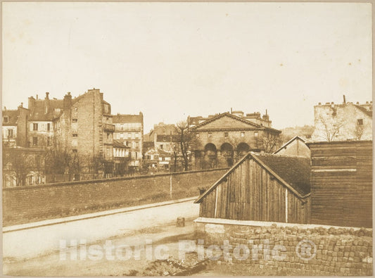 Photo Print : Gustave Le Gray - View from Photographer's Studio : Vintage Wall Art