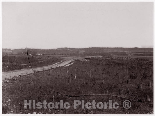 Photo Print : Formerly Mathew B. Brady - Fortifications v.2 : Vintage Wall Art