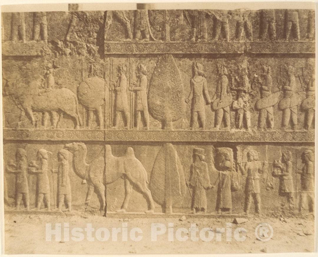 Photo Print : Luigi Pesce - (3) Persepolis (?) : Vintage Wall Art