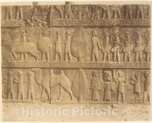 Photo Print : Luigi Pesce - (3) Persepolis (?) : Vintage Wall Art