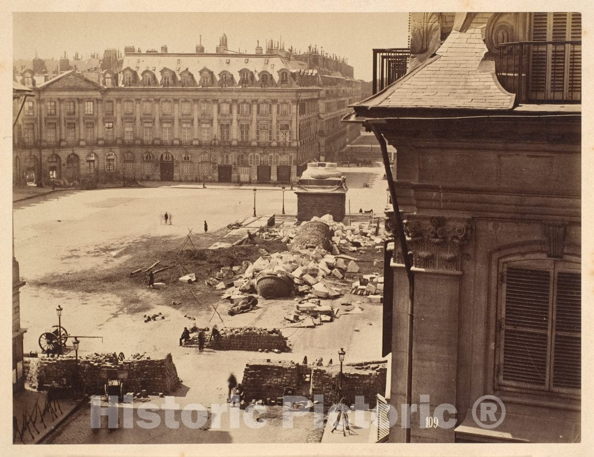 Photo Print : Franck - Colonne Vendôme : Vintage Wall Art
