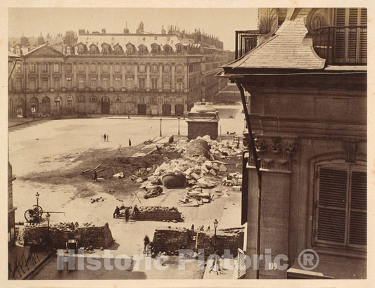 Photo Print : Franck - Colonne Vendôme : Vintage Wall Art