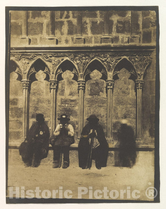 Photo Print : Pierre Emile Joseph Pécarrère - Bourges : Vintage Wall Art