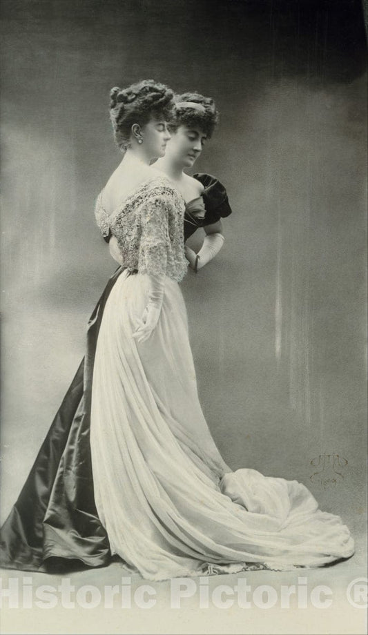 Photo Print : Otto Wegener - Countess Greffulhe : Vintage Wall Art