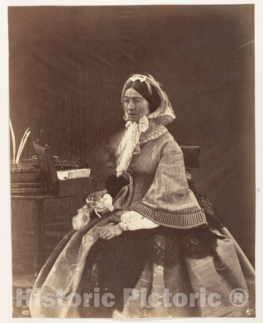 Photo Print : The Countess Canning, Simla : Vintage Wall Art