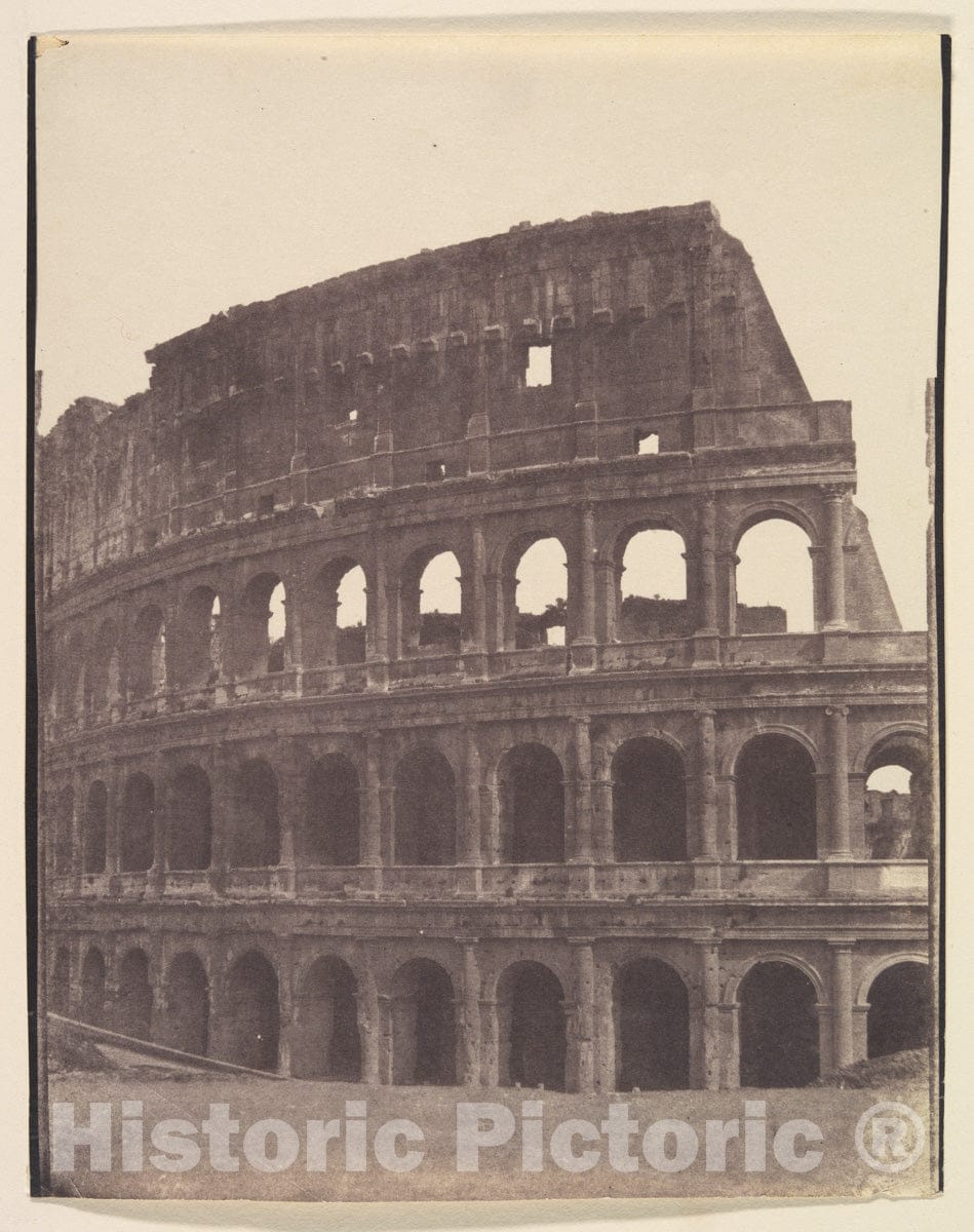 Photo Print : Colosseum, Rome v.2 : Vintage Wall Art