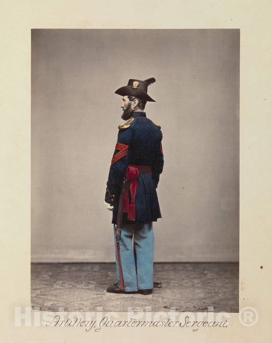 Photo Print : Oliver H. Willard - Artillery, Quartermaster Sergeant : Vintage Wall Art