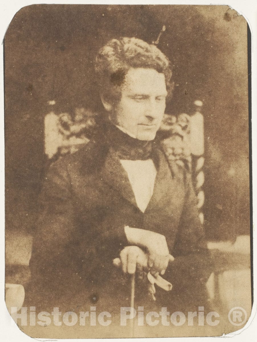 Photo Print : Hill and Adamson - Man 9 : Vintage Wall Art