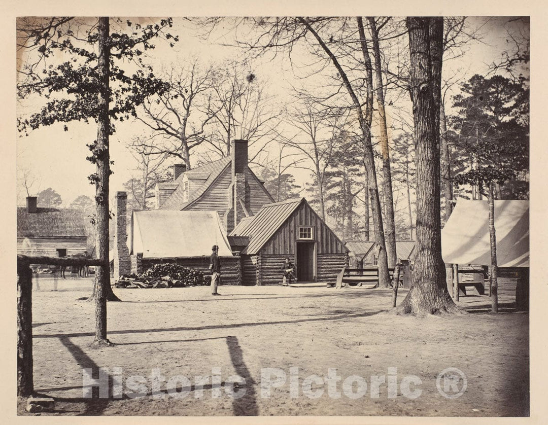 Photo Print : Thomas C. Roche - Civil War View 2 : Vintage Wall Art