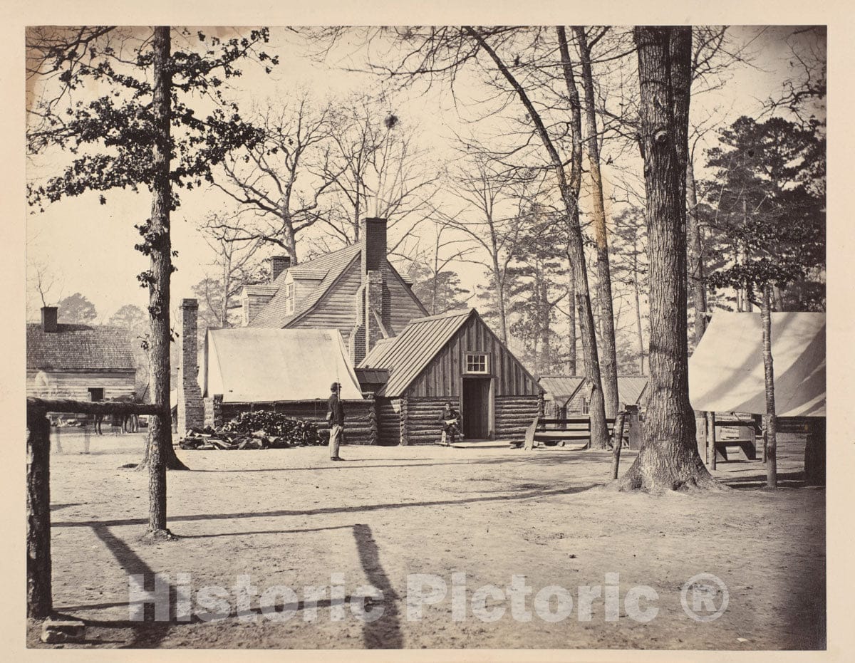 Photo Print : Thomas C. Roche - Civil War View 2 : Vintage Wall Art