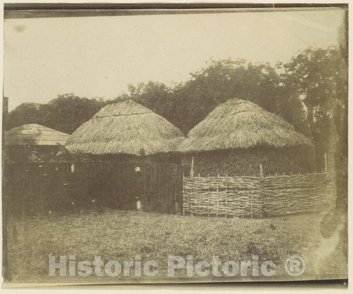 Photo Print : Haystacks : Vintage Wall Art