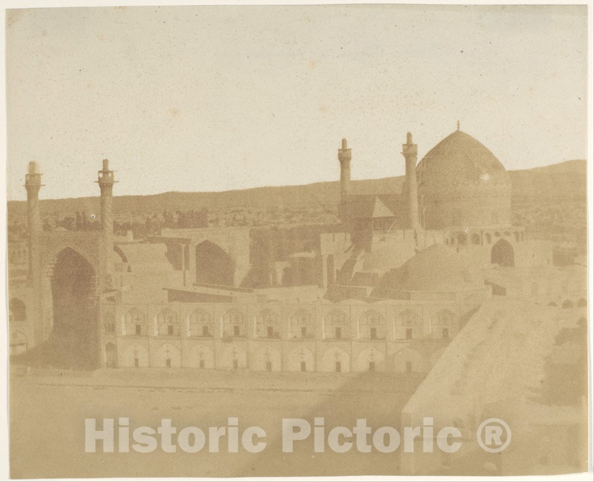 Photo Print : Luigi Pesce - Yran, Piazza a Isphaan : Vintage Wall Art