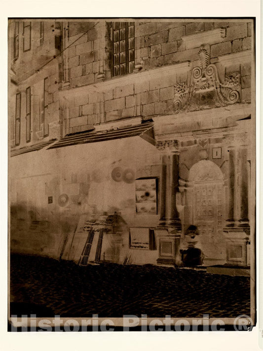 Photo Print : Louis-Rémy Robert - Village Scene, Brittany v.2 : Vintage Wall Art