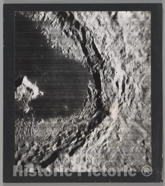 Photo Print : National Aeronautics and Space Administration - Backside of The Moon at Apolune (S-21.5) : Vintage Wall Art