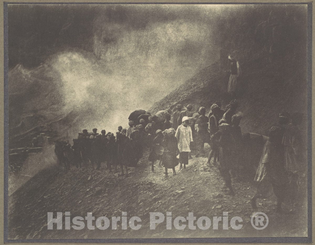 Photo Print : Lord Carnarvon - Deir el Bahari, Egypt : Vintage Wall Art