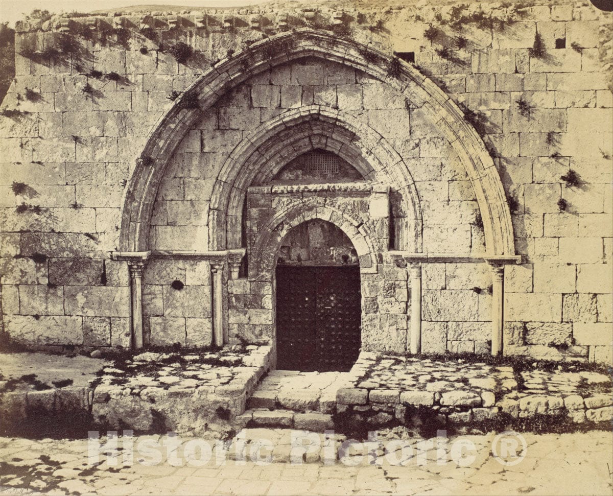 Photo Print : John Anthony - Tomb of The Virgin, Jerusalem : Vintage Wall Art