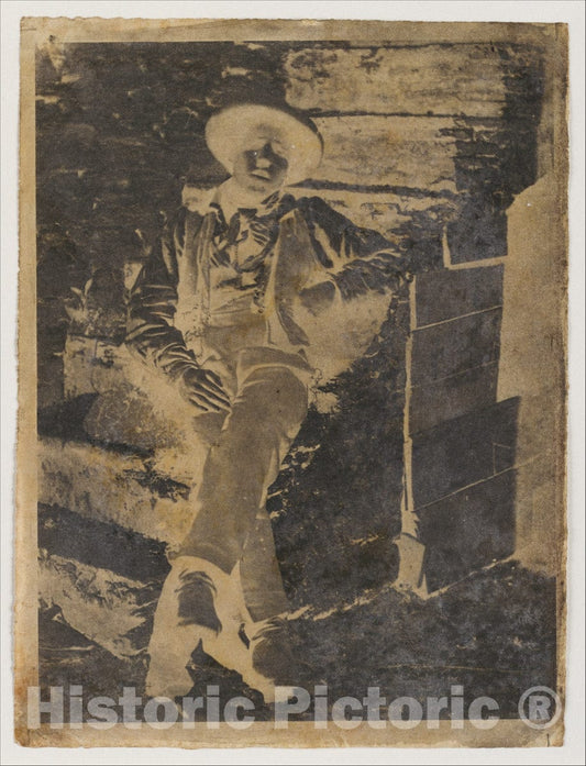 Photo Print : Calvert Richard Jones - Young Man : Vintage Wall Art