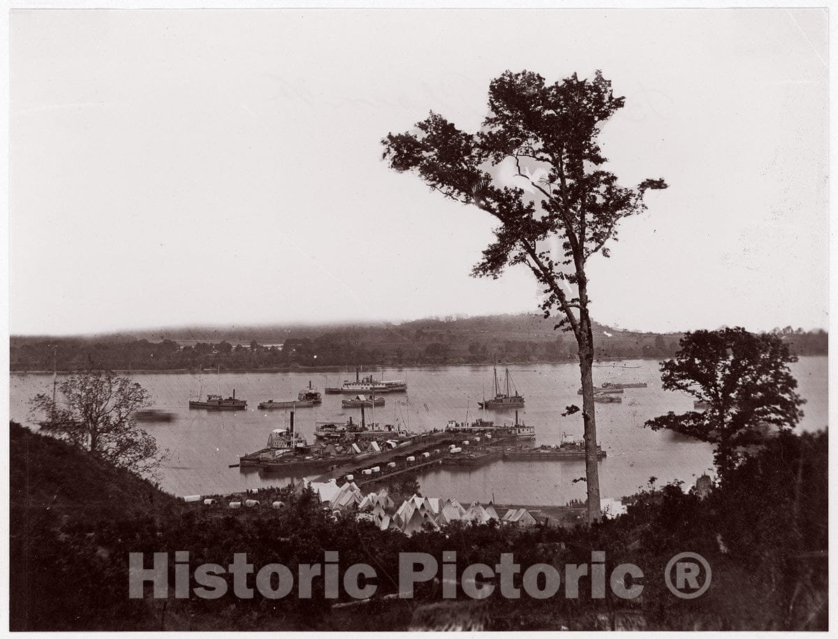 Photo Print : Timothy H. O'sullivan - Belle Plain, Virginia 2 : Vintage Wall Art