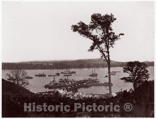 Photo Print : Timothy H. O'sullivan - Belle Plain, Virginia 2 : Vintage Wall Art