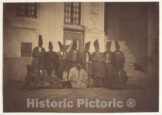 Photo Print : Possibly by Luigi Pesce - in The Mosque of The Damegan/The Eunuchs : Vintage Wall Art