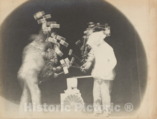 Photo Print : Etienne-Jules Marey - Chronophotograph : Vintage Wall Art