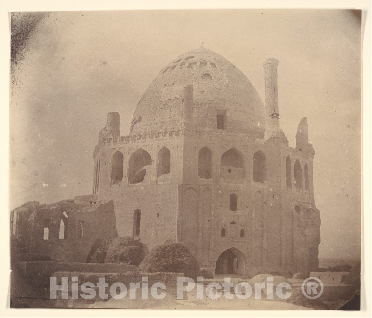 Photo Print : Possibly by Luigi Pesce - Mosque at Sultaniye : Vintage Wall Art