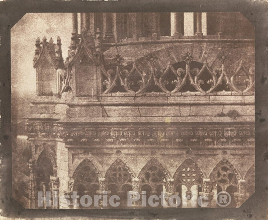Photo Print : William Henry Fox Talbot - Cathedral at Orléans : Vintage Wall Art