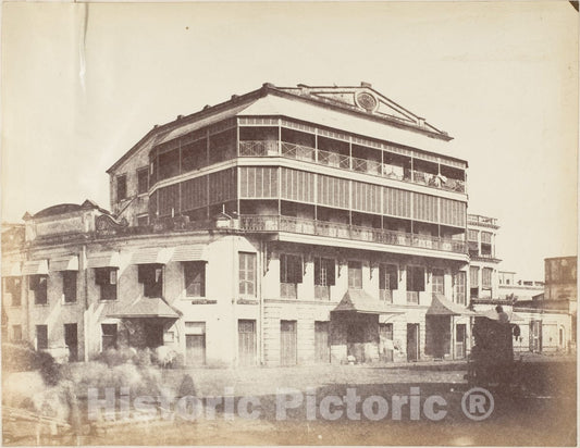 Photo Print : Captain R. B. Hill - Grindley and Company Building, Calcutta : Vintage Wall Art