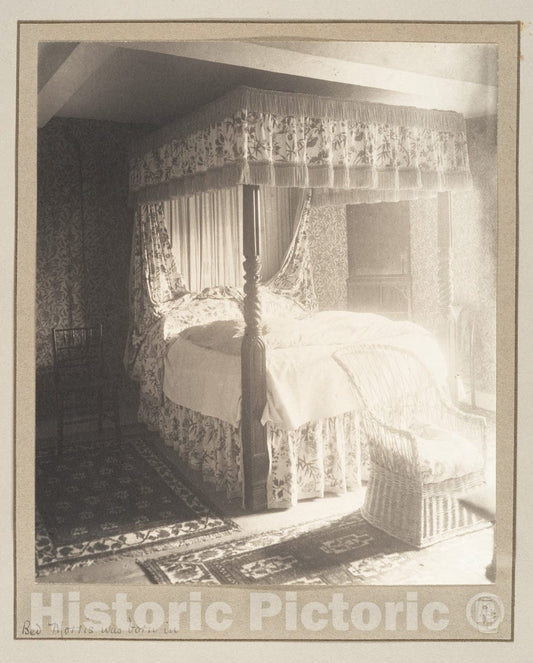 Art Print : Frederick H. Evans - Bed Morris was Born in : Vintage Wall Art