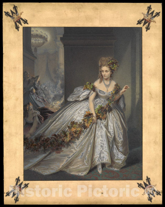 Photo Print : Pierre-Louis Pierson - La Frayeur 2 : Vintage Wall Art