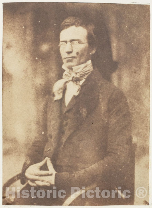 Photo Print : Hill and Adamson - Jacob Abbott : Vintage Wall Art