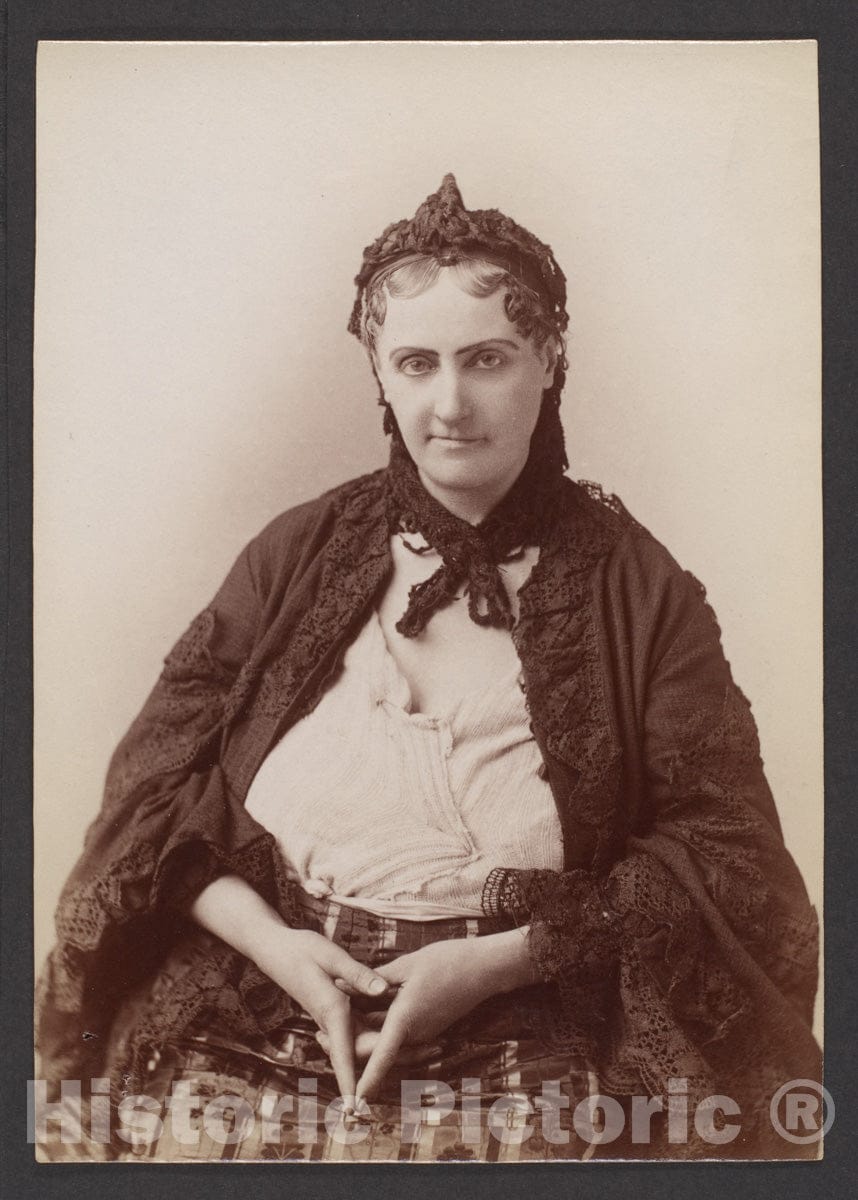 Photo Print : Pierre-Louis Pierson - Ti-fille Brune 1 : Vintage Wall Art