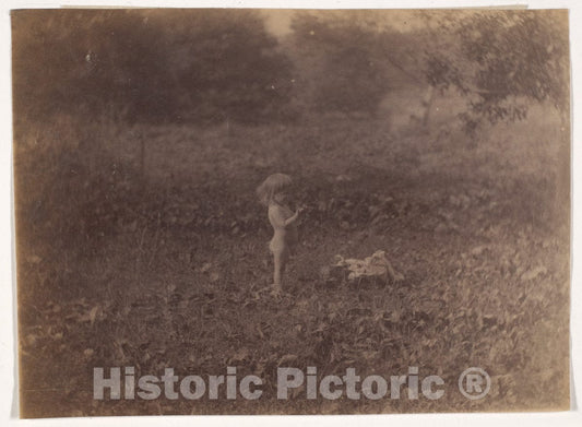 Photo Print : Thomas Eakins - Katie Crowell in Avondale, Pennsylvania : Vintage Wall Art