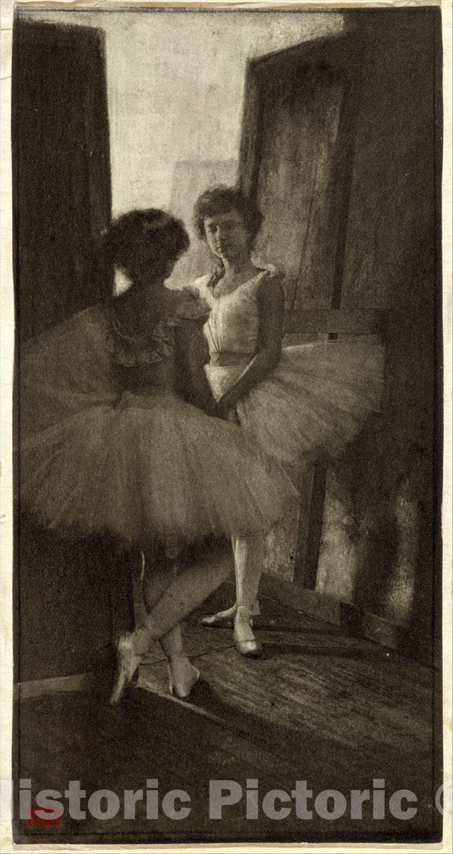 Photo Print : Robert Demachy - Dans les coulisses : Vintage Wall Art