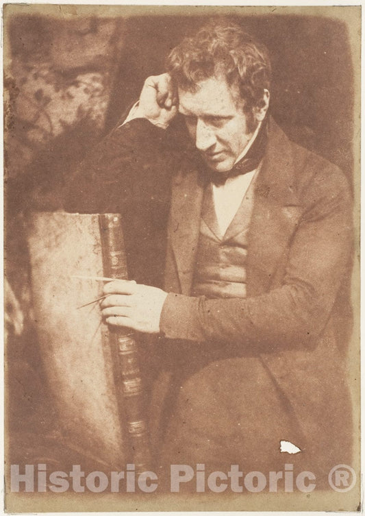 Photo Print : Hill and Adamson - James Nasmyth (Steam Hammer) : Vintage Wall Art