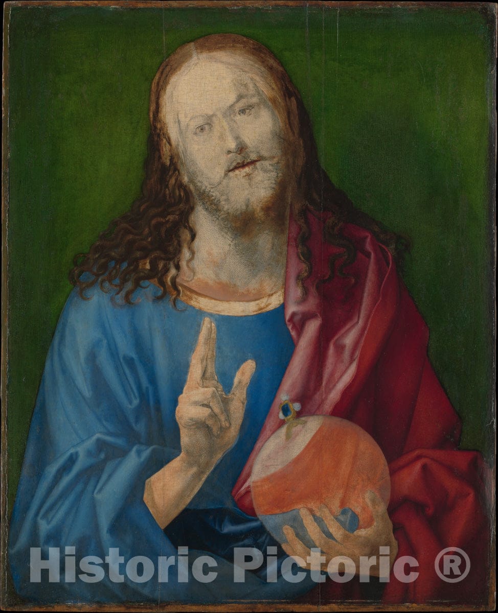 Art Print : Albrecht Dürer - Salvator Mundi : Vintage Wall Art