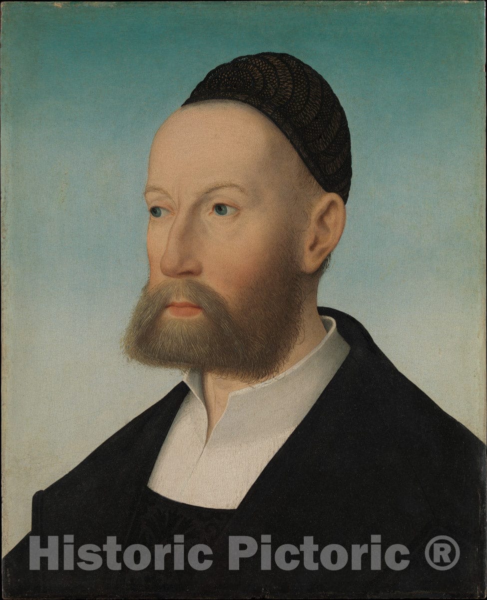 Art Print : Hans Maler - Ulrich Fugger The Younger (1490–1525) : Vintage Wall Art