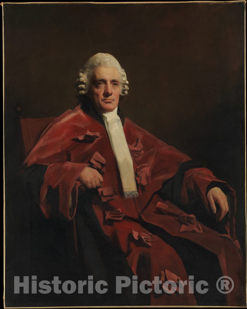 Art Print : Sir Henry Raeburn - William Robertson (1753–1835), Lord Robertson : Vintage Wall Art