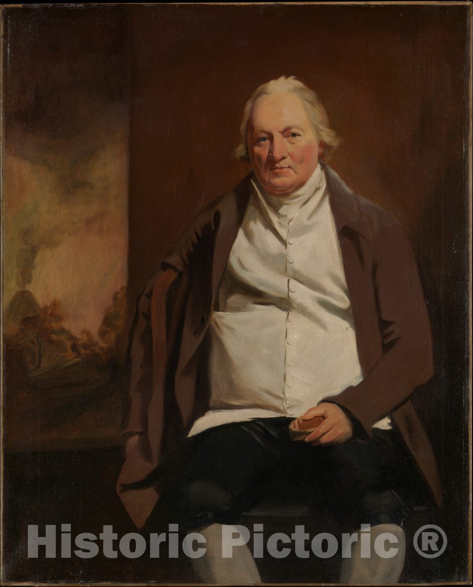 Art Print : Sir Henry Raeburn - John Gray (1731–1811) of Newholm : Vintage Wall Art