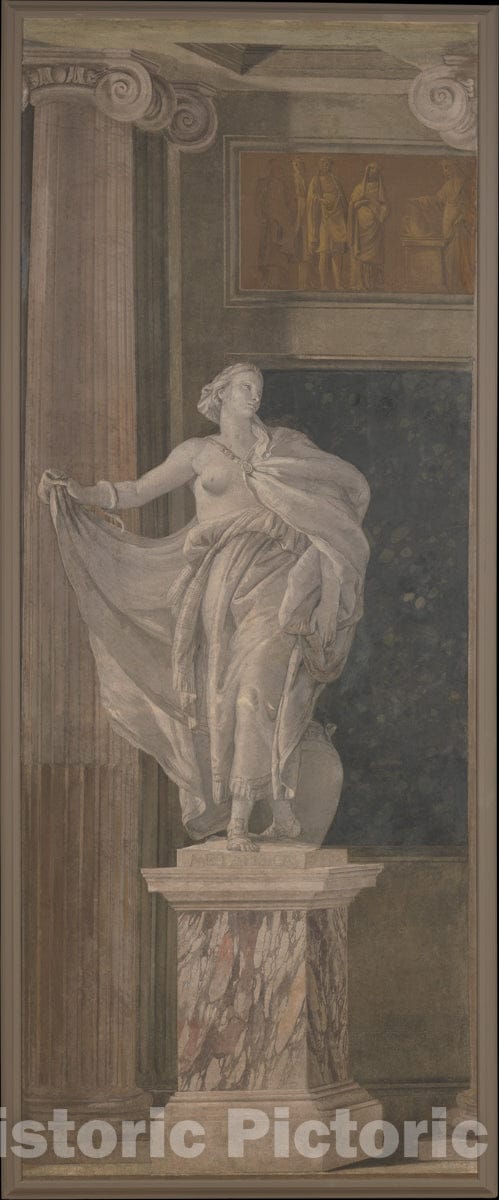 Art Print : Giovanni Battista Tiepolo - Metaphysics : Vintage Wall Art