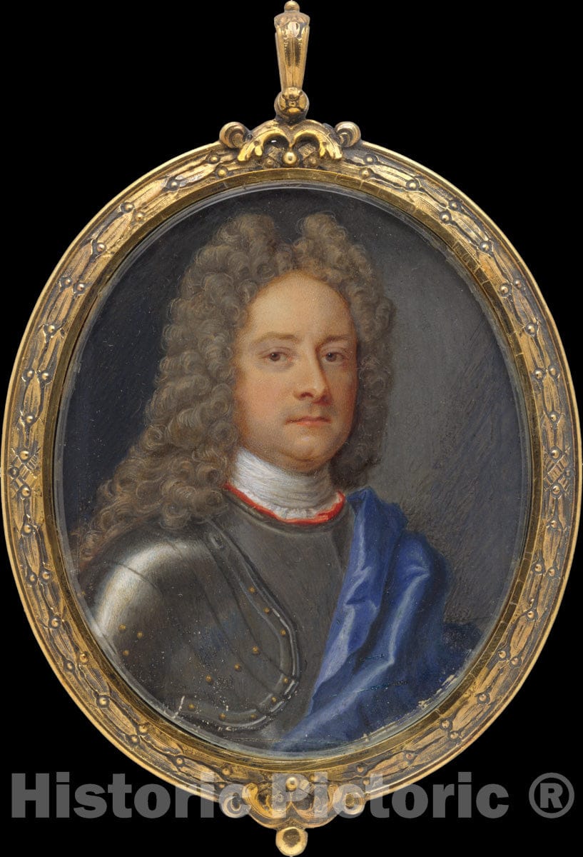 Art Print : Christian Richter - John Churchill (1650–1722), First Duke of Marlborough : Vintage Wall Art
