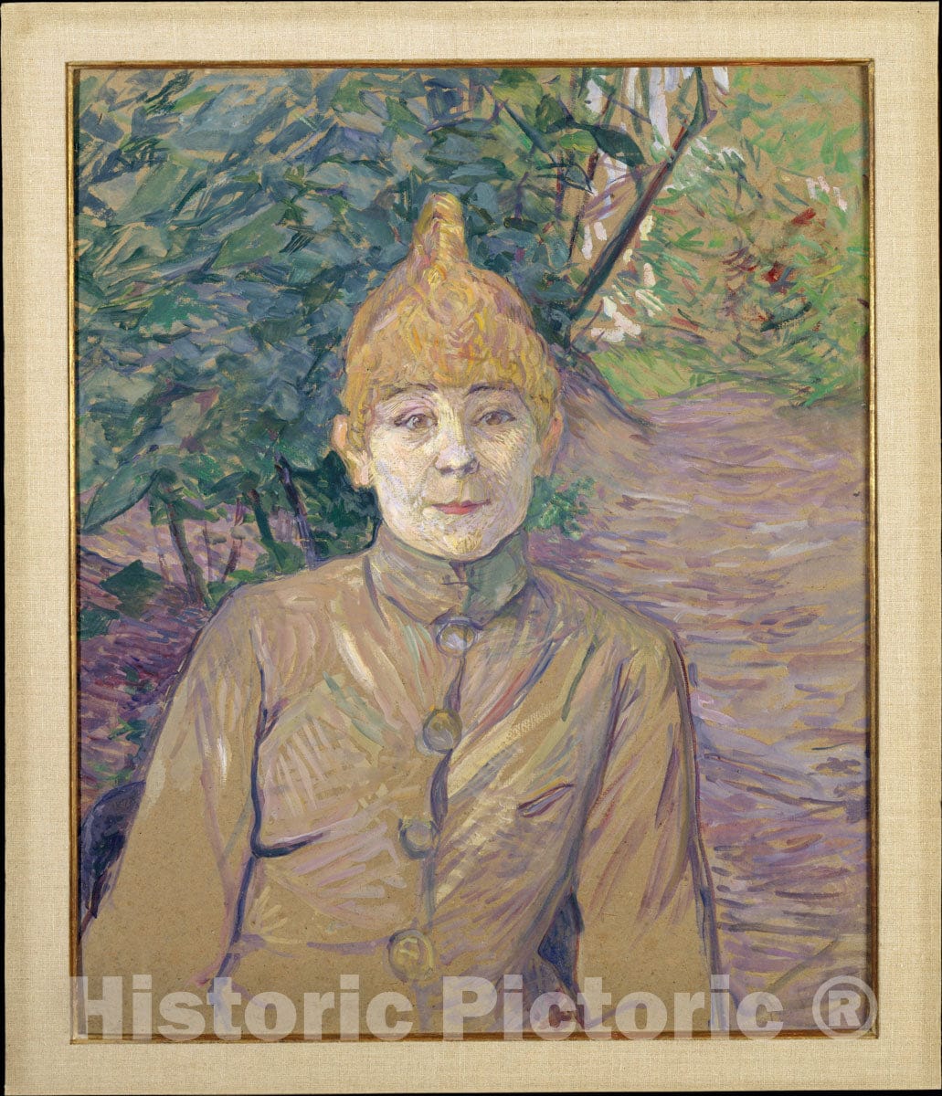 Art Print : Henri de Toulouse-Lautrec - The Streetwalker : Vintage Wall Art