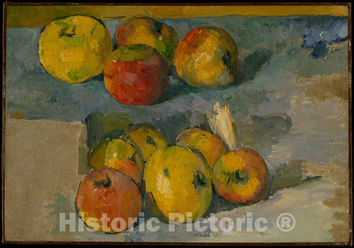 Art Print : Paul Cézanne - Apples : Vintage Wall Art