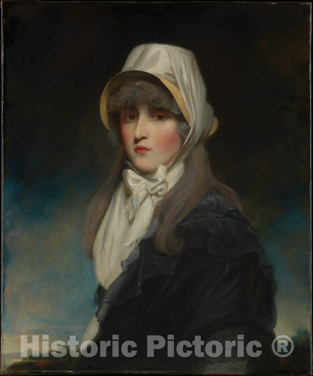 Art Print : John Westbrooke Chandler - Mrs. George Horsley (Charlotte Mary Talbot, Died 1828) : Vintage Wall Art