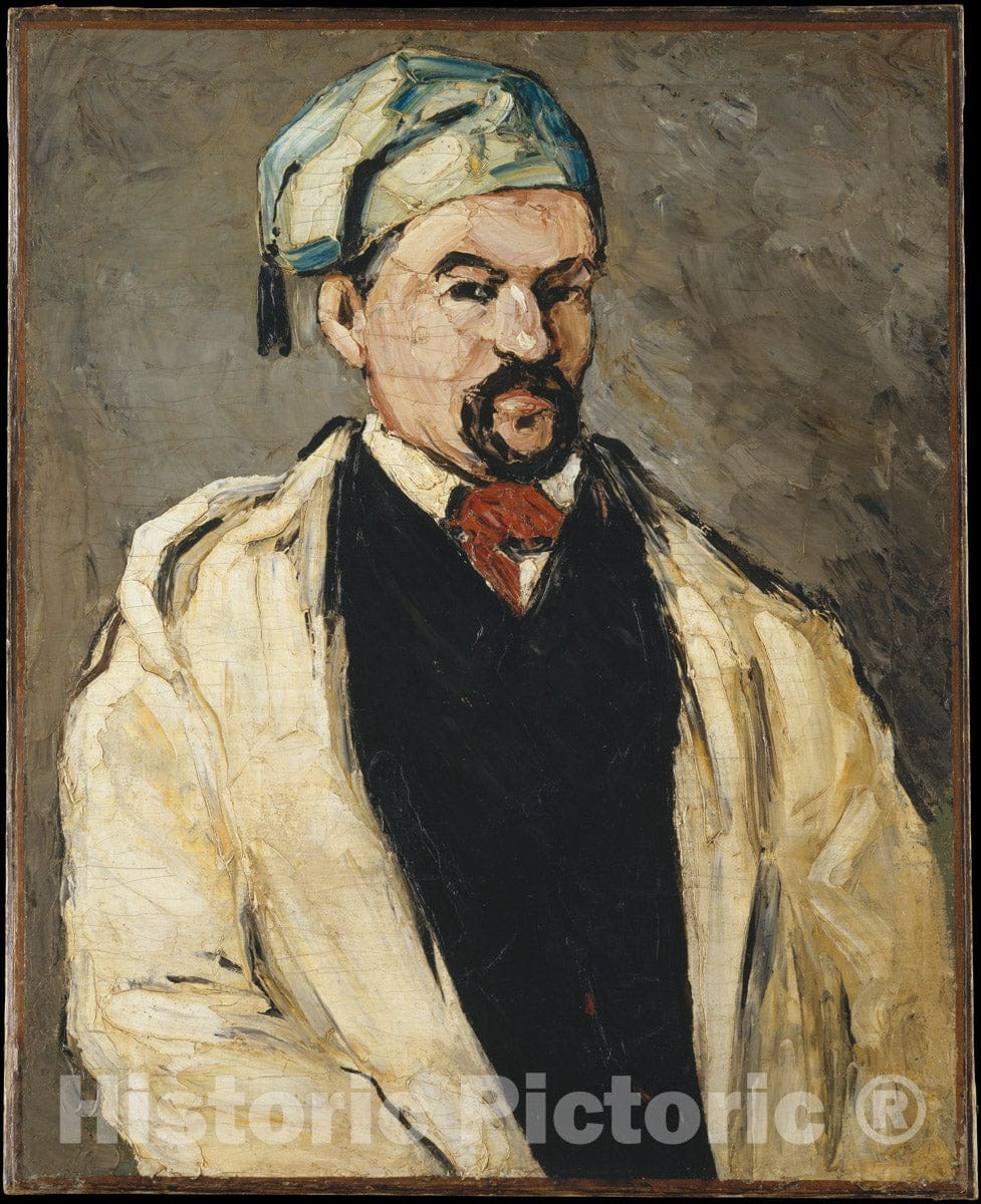 Art Print : Paul Cézanne - Antoine Dominique Sauveur Aubert (Born 1817), The Artist's Uncle : Vintage Wall Art