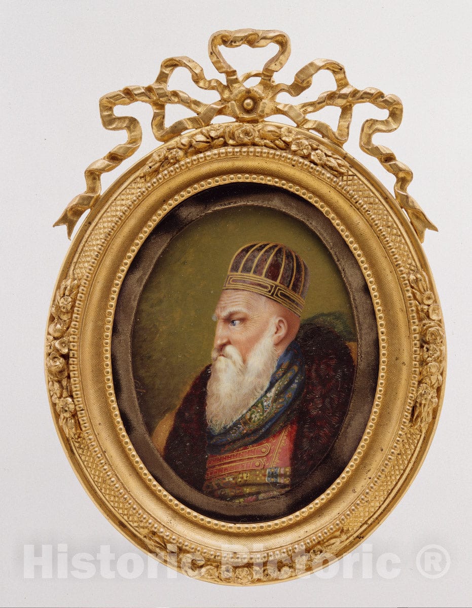 Art Print : Jacob Ritter von Hartmann - Ali Pasha (Born About 1741, Died 1822) : Vintage Wall Art