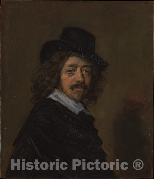 Art Print : Copy After Frans Hals - Frans Hals (1582/83–1666) : Vintage Wall Art