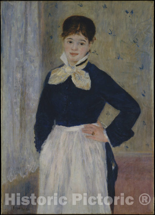 Art Print : Auguste Renoir - A Waitress at Duval's Restaurant : Vintage Wall Art