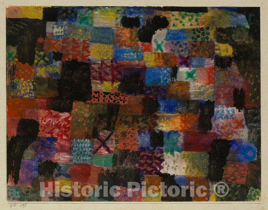 Art Print : Paul Klee - Deep Pathos : Vintage Wall Art