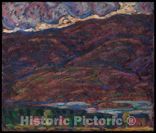 Art Print : Marsden Hartley - Autumn Color : Vintage Wall Art